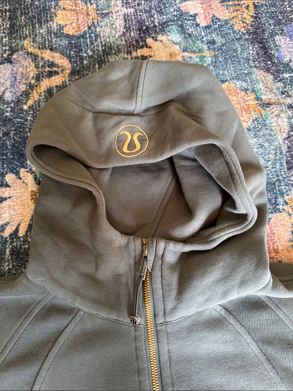 lululemon athletica Dark Forest Green Half-Zip Hoodie - Picture 8 of 9